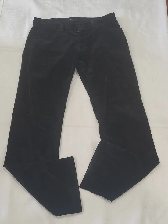 Burberry Black Label Men's Blue Straight Corduroy Jeans - Picture 1 of 15